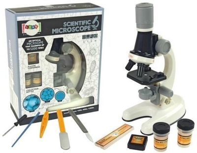 Mikroskop dziecięcy Biały