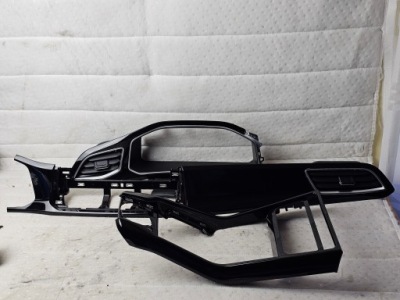 Защита молдинг dekor консоли спидометра туннель решётка обдув vw troc t-roc фото №1