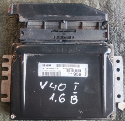 Volvo v40 1.6 бортовий комп'ютер блок керування двигуна фото №1