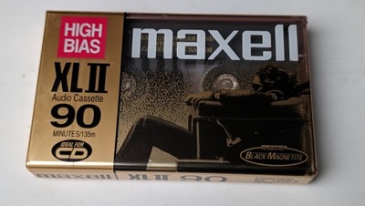 Maxell XL II 90 1998r. 1szt,
