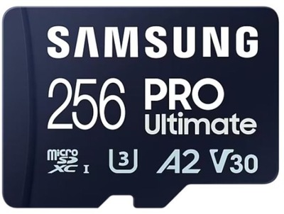 Karta Samsung MicroSD PRO Ultimate 256 GB, karta pamięci microSDXC, pamięć