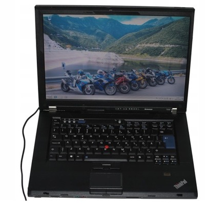 LENOVO T500 C2D 2x 2.4GHz 4G 160G KAMERA 4H ATi