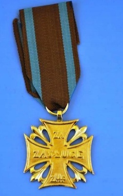 Krzyż „Za Zasługi dla ZHP” złoty