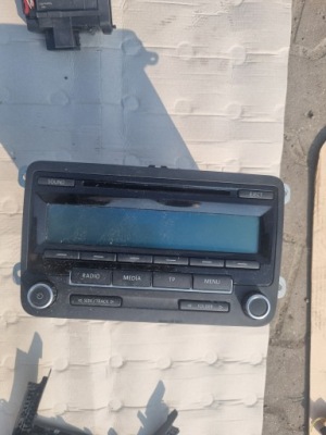 Радио cd seat leon ii lift 5p0035186 заводской фото №1