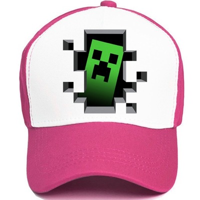 CZAPKA Bejsbolówka dla Dzieci MINECRAFT JUNIOR Wzo