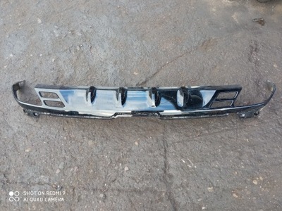 Накладка бампера дифузор задня kia ceed proceed gt фото №1