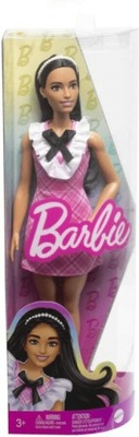 Barbie Fashionistas lalka w różowej sukience
