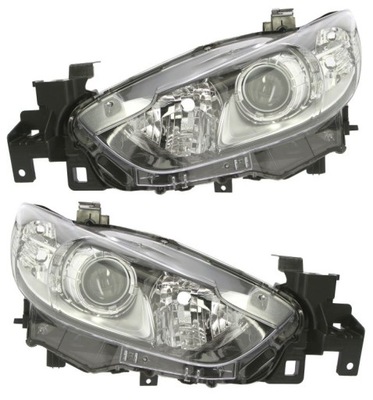 Фари лампи mazda 6 gj 12-18 tyc комплект фото №1