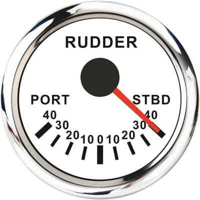 52MM BOAT RUDDER ANGLE INDICATOR WITH 0-190OHM RUDDER ANGLE SENSOR R~82292  