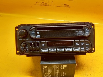 Радио оригинал chrysler 300m p04858540ae 98-03r . фото №1