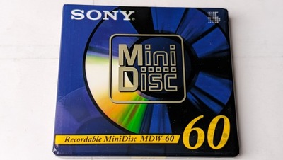 MiniDisc MD SONY 60 Japan 1szt..
