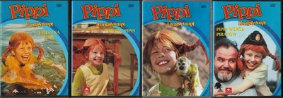 Pippi Langstrumpf - cała seria 4xDVD