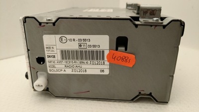 Радио ford fiesta mk7 c-max mk2 am5t-18c815-rn фото №1