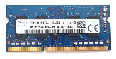 RAM HYNIX 2GB PC3L-12800S DDR3-1600 1600MHz PC3L