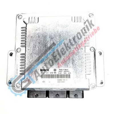 Бортовий комп'ютер блок керування двигуна renault 0281011030 фото №1