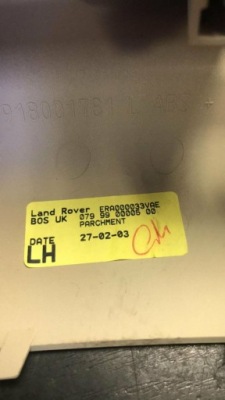 Часть салона land rover range rover l322 era000033 фото №1