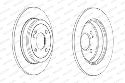 ДИСК ТОРМОЗНОЙ DDF2090C