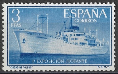 Hiszpania - statek** (1956) SW 1094
