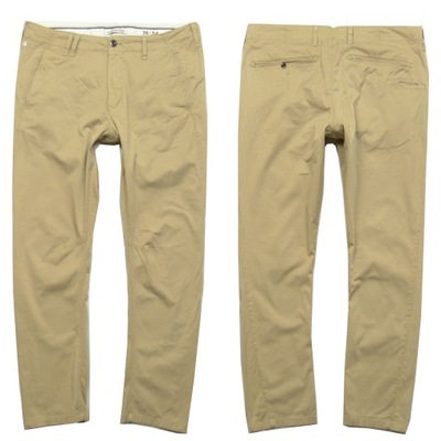 G-STAR RAW męskie spodnie chinosy chino beżowe W36 L34 36/34