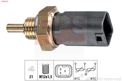 SENSOR TEMPERATURE FLUID COOLING RENAULT 1-830-252  