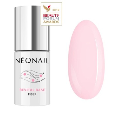 Neonail Revital Base Fiber Baza Rosy Blush