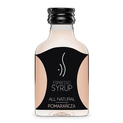 ESPRESSO SYRUP Syrop do kawy POMARAŃCZA 100ml