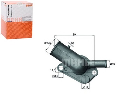 ТЕРМОСТАТ FIAT TEMPRA TIPO BEHR