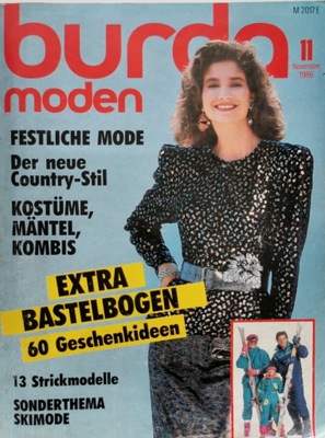 Burda Moden 11/1986