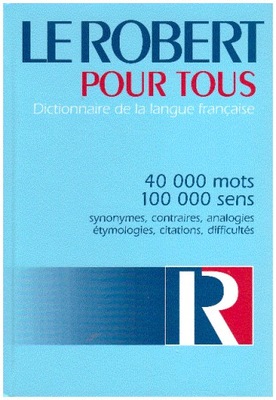 Le Robert pour tous Dictionnaire de la langue francaise Słownik francuski