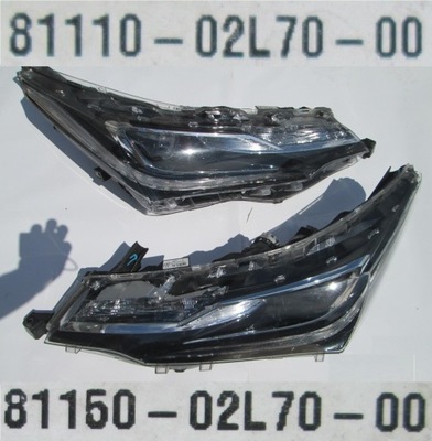 Лампа правая toyota corolla e16 lift full led фото №1