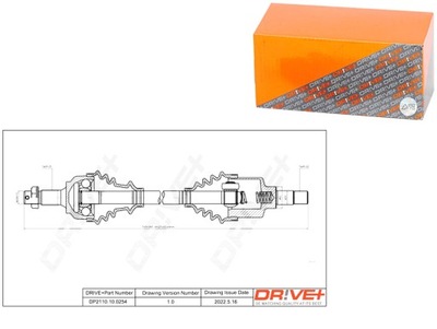 ПОЛУОСЬ ПРИВОДНАЯ PEUGEOT 307 00-09 L DRIVE+