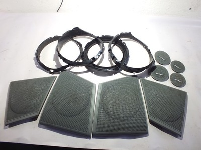 Porsche cayenne накладка решітка динаміка kpl. фото №1