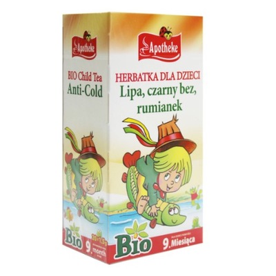 Herbatka dla dzieci - na przeziębienie BIO 20 x 1,
