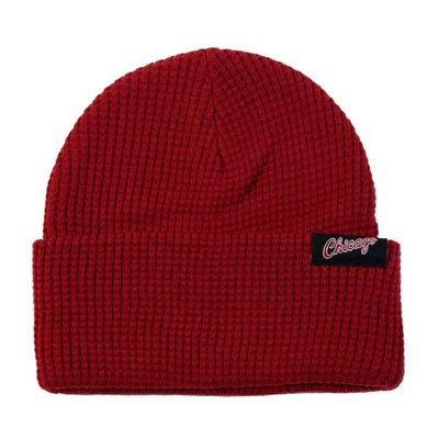 Czapka Zimowa Mitchell Ness NBA Chicago Bulls Leggo My Waffle Knit Beanie