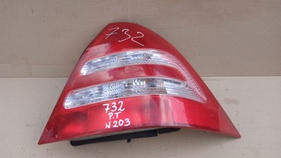 Mercedes w203 sedan лампа задняя правая фото №1