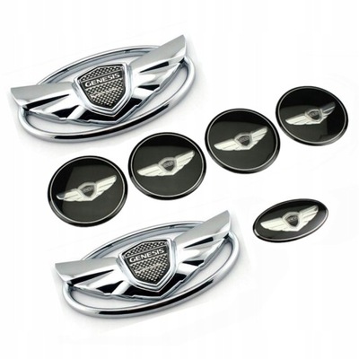 EMBLEMA INSIGNIA HYUNDAI GENESIS-SREBRO  