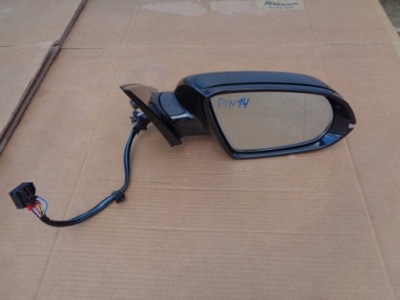 Audi a8 d4 дзеркало праве 14pin фото №1