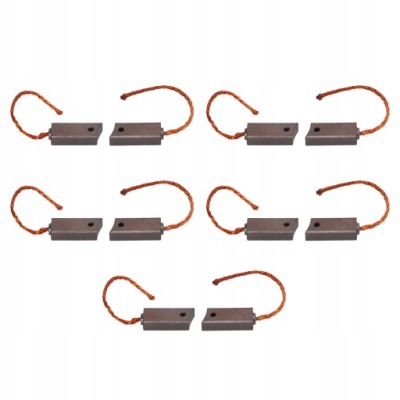 10 sztuk щетка угольная, генератор brx40710 фото №1