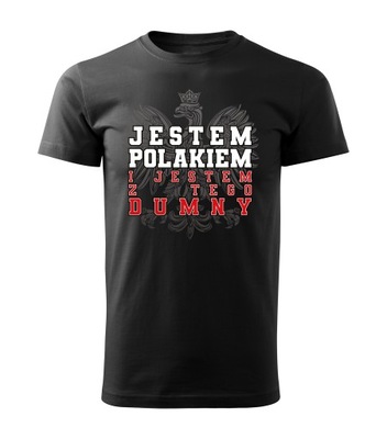 Koszulka patriotyczna JESTEM POLAKIEM... r.XL