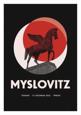 Plakat Myslovitz - 30 lat Poznań z autografami