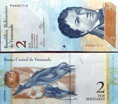WENEZUELA - 2 BOLIVARES - 2012 - P 88 - UNC + GRATIS *NN