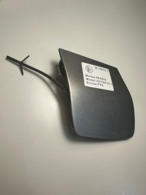 Заглушка фаркоп задняя skoda octavia ii фото №1