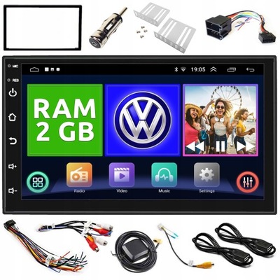 RADIO DE AUTOMÓVIL PARA VW MULTIVAN T5 2003-2009 GPS  