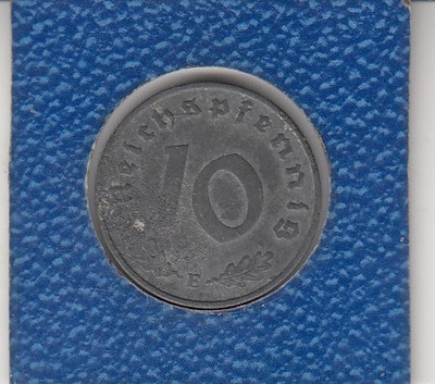 Niemcy III Rzesza 10 pfennig 1941 E cynk