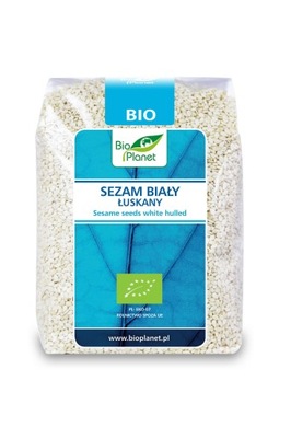 Sezam biały łuskany bio 250g Bio Planet