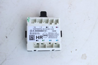 Модуль блок керування двері p.t a2059006413 mercedes фото №1