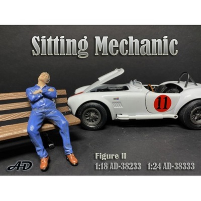 American Diorama Figurka “Sitting Mechanic #II” 1:24
