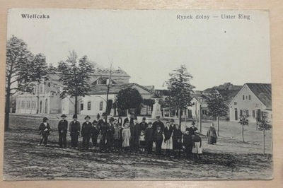 Wieliczka Rynek dolny ok. 1914