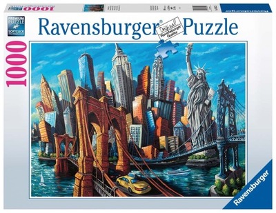 Ravensburger Puzzle 2D 1000 el Welcome to New York