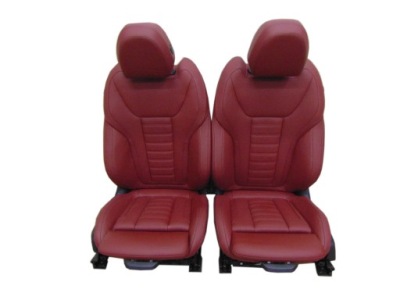 Bmw 330d g20 сидіння салон заднє сидіння шкіра vernasca/tacora rot now org фото №1